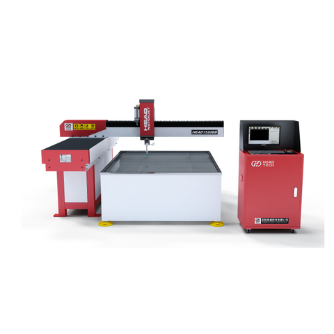 3 Achse 1500*2000 mm Kohlenstoffstahlblech Wasserstrahl Schneidmaschine