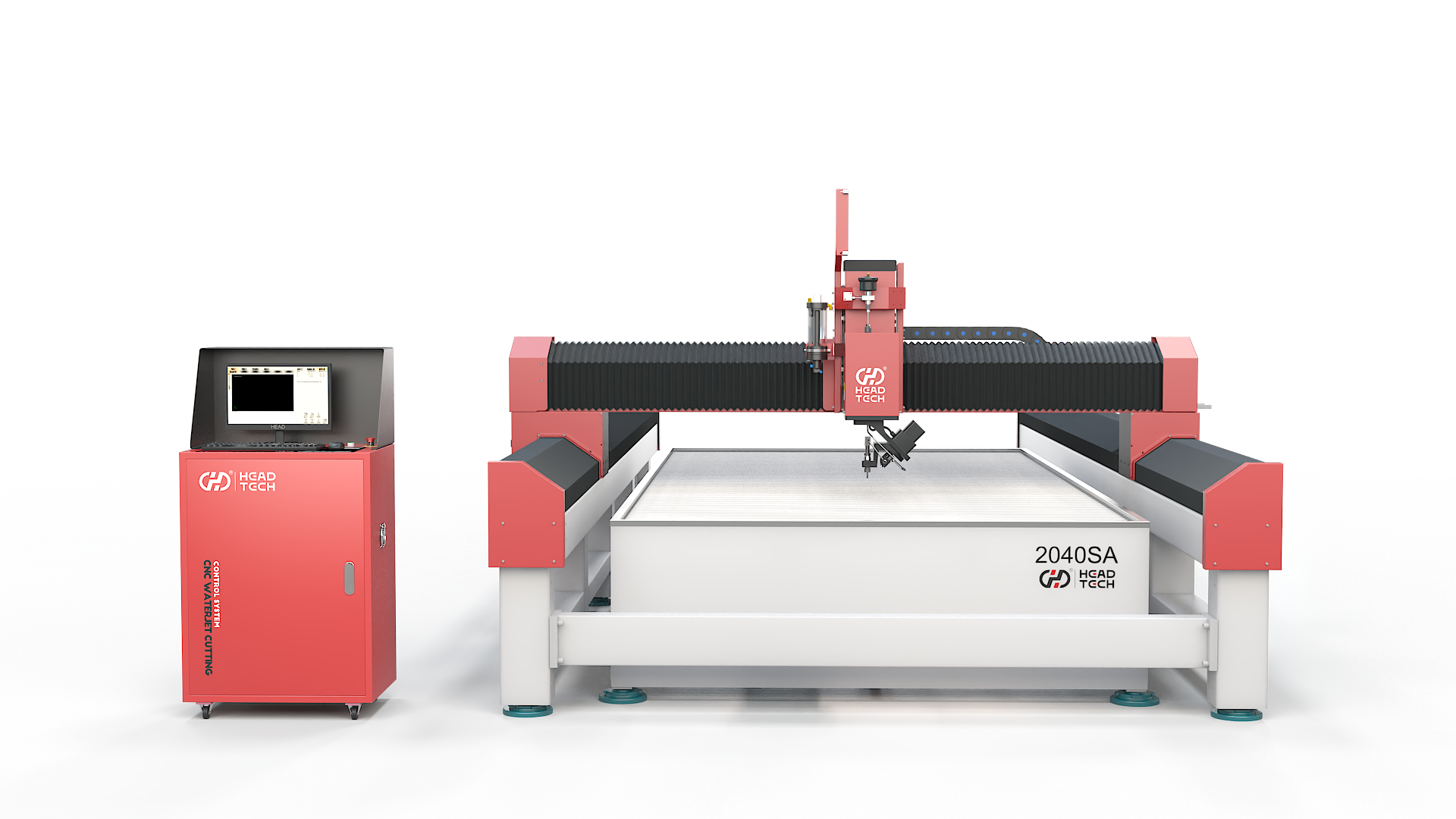 2040SA-MP-C 五轴 平台 正面 正面