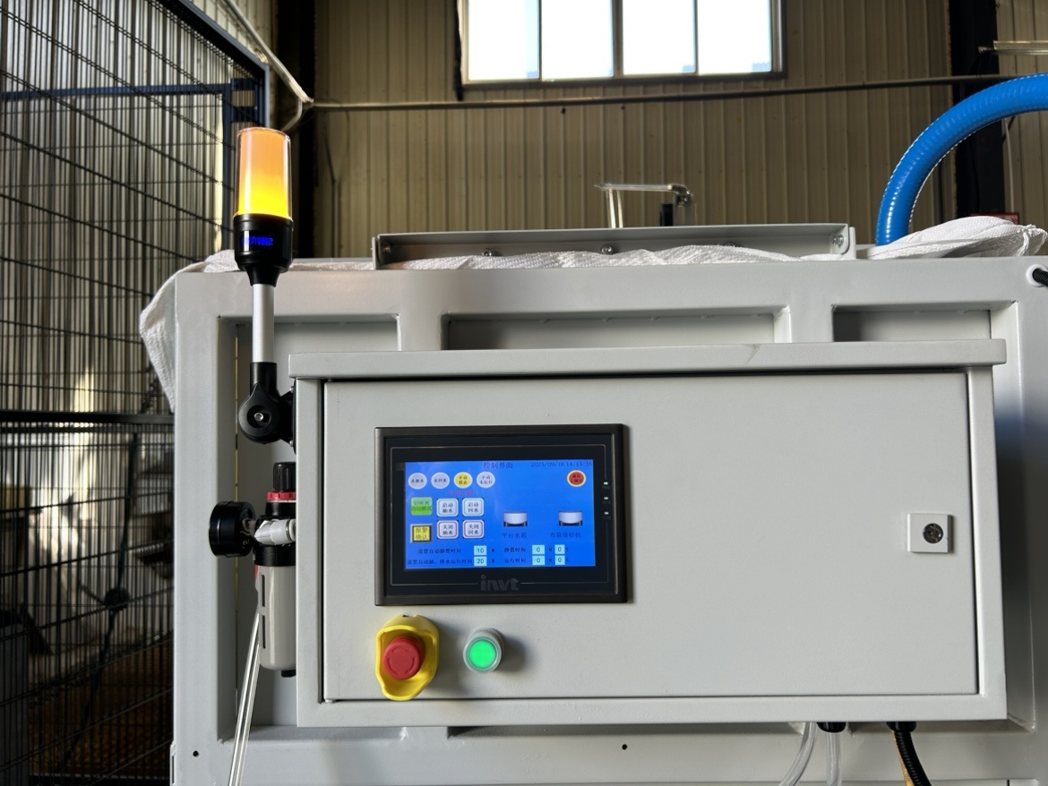 Schleifmittelentfernung