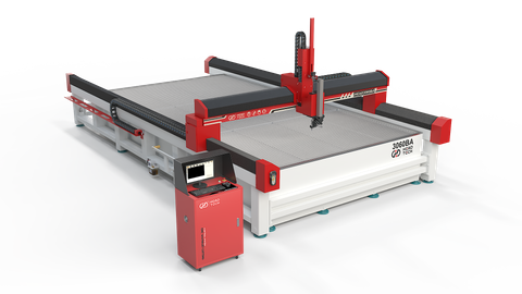 2025 neuer Konstruktionskopf 3000*6000 mm 5 Achsen Wasserstrahlschneider