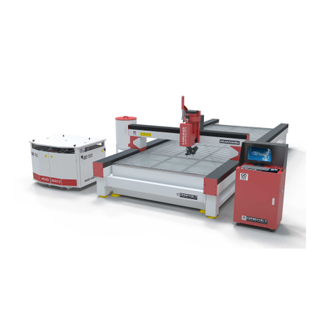 2000*6000 -mm -Wasserstrahl -Wasserstrahl -Schneidmaschine 