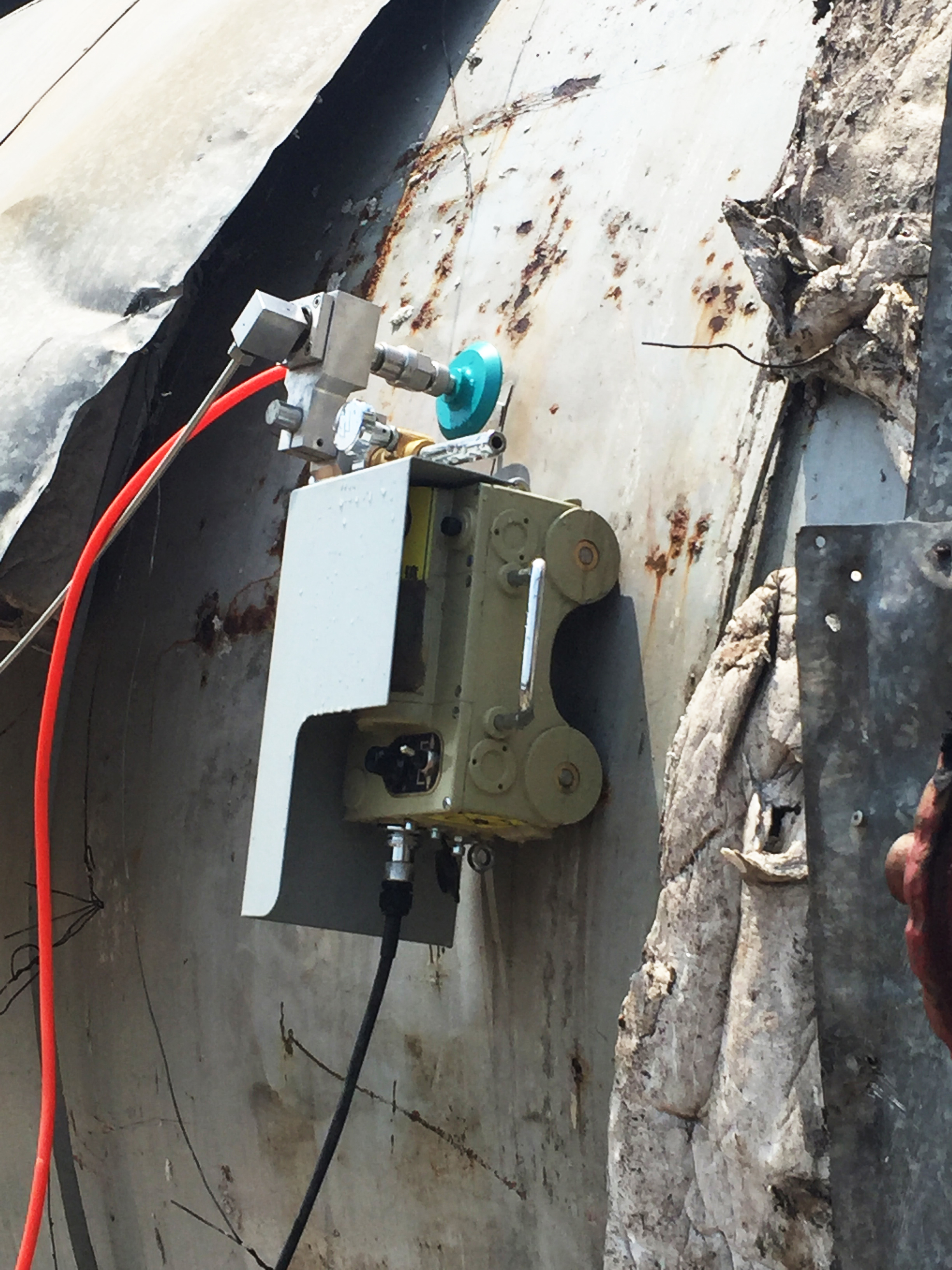 tragbare Wasserstrahl -Schneidmaschine