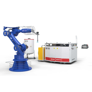 Wasserstrahlschneiden von Verbundwerkstoffen + automatisches Be- und Entladen durch Roboterarm