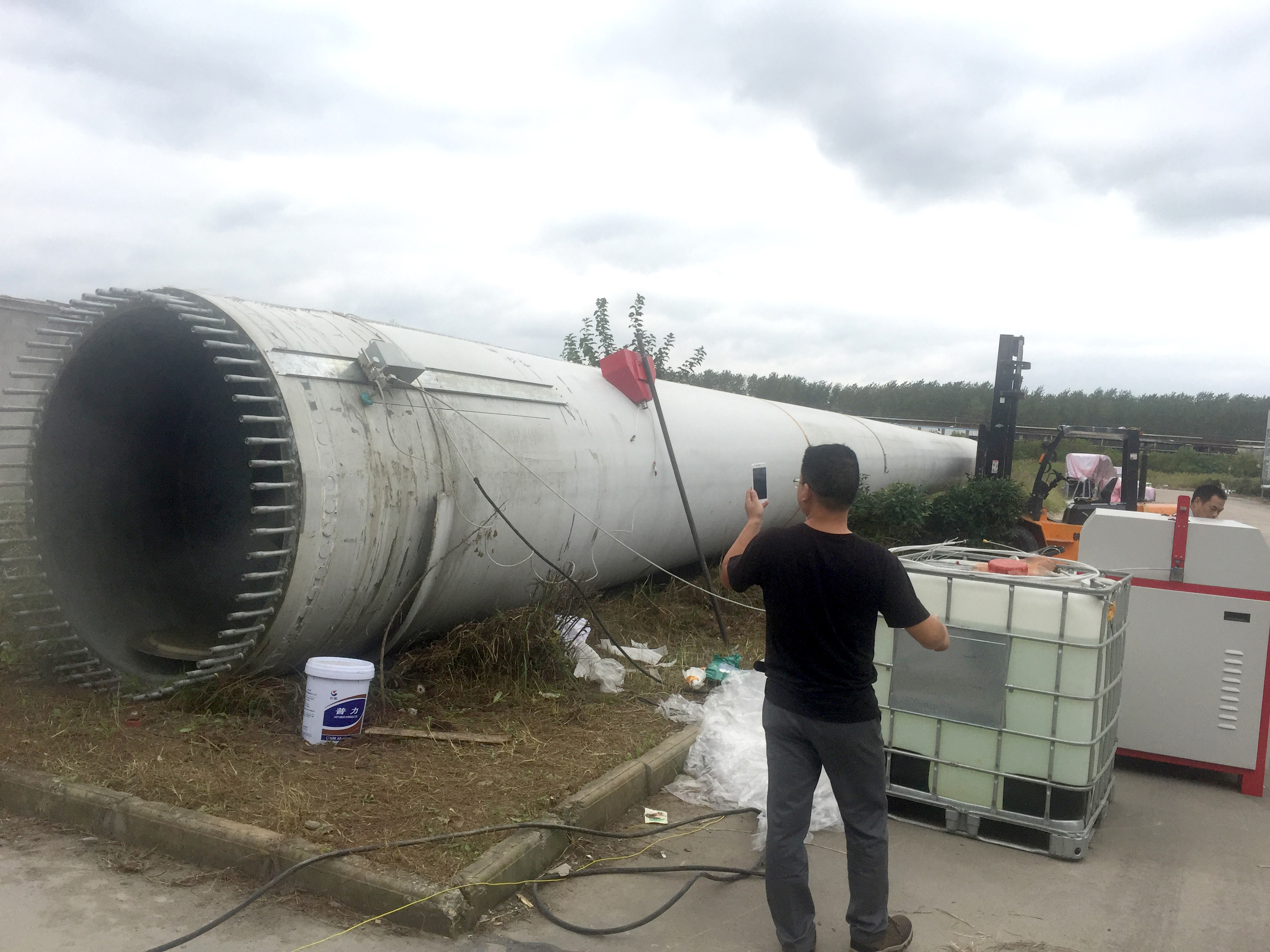 便携式水切割机 磁力小车 切割管道