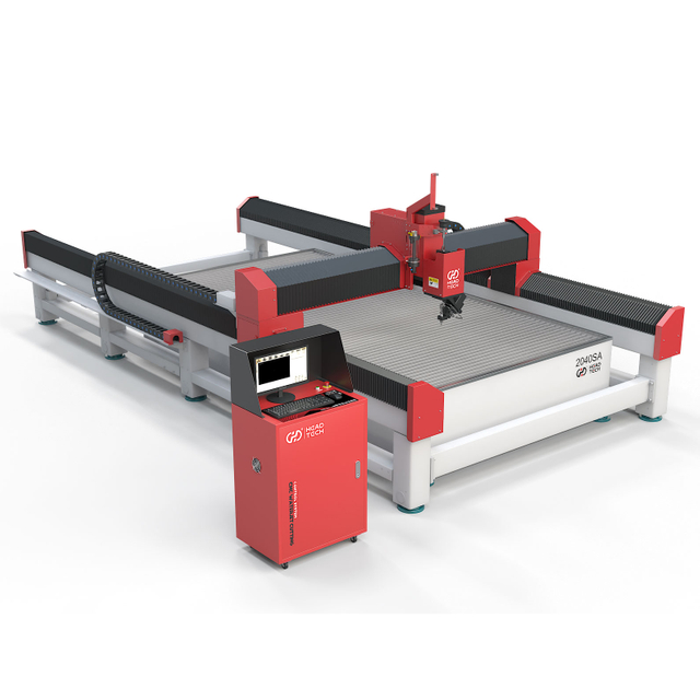 2025 Neues Produkt 5 Achsenkopf 2000*4000 mm Wasserstrahlschneidemaschine zum Verkauf